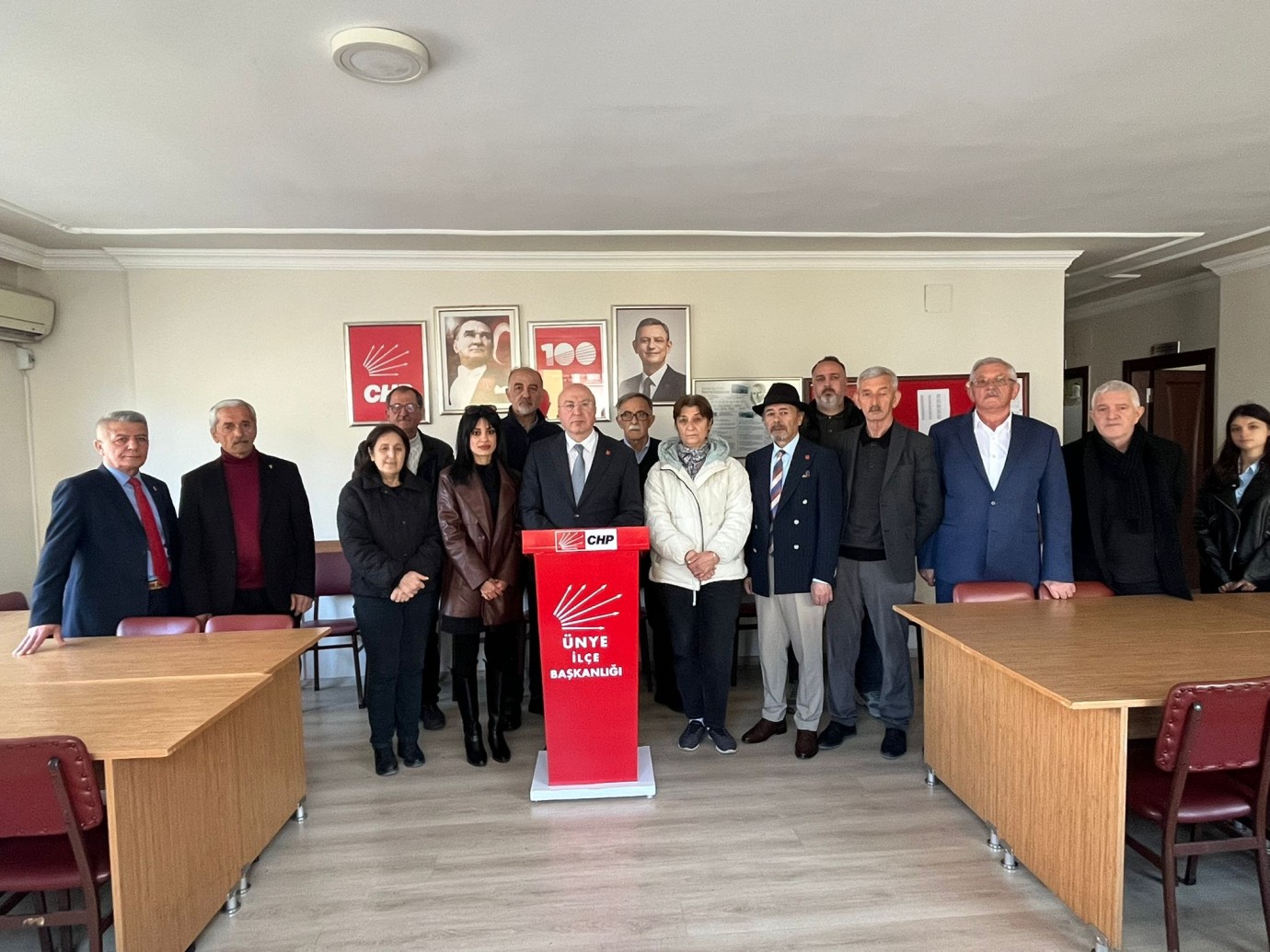 CHP Ünye İlçe Başkanlığı’ndan Sert Gündem: Tutuklama, Maden Sahaları ve Yol Eleştirisi
