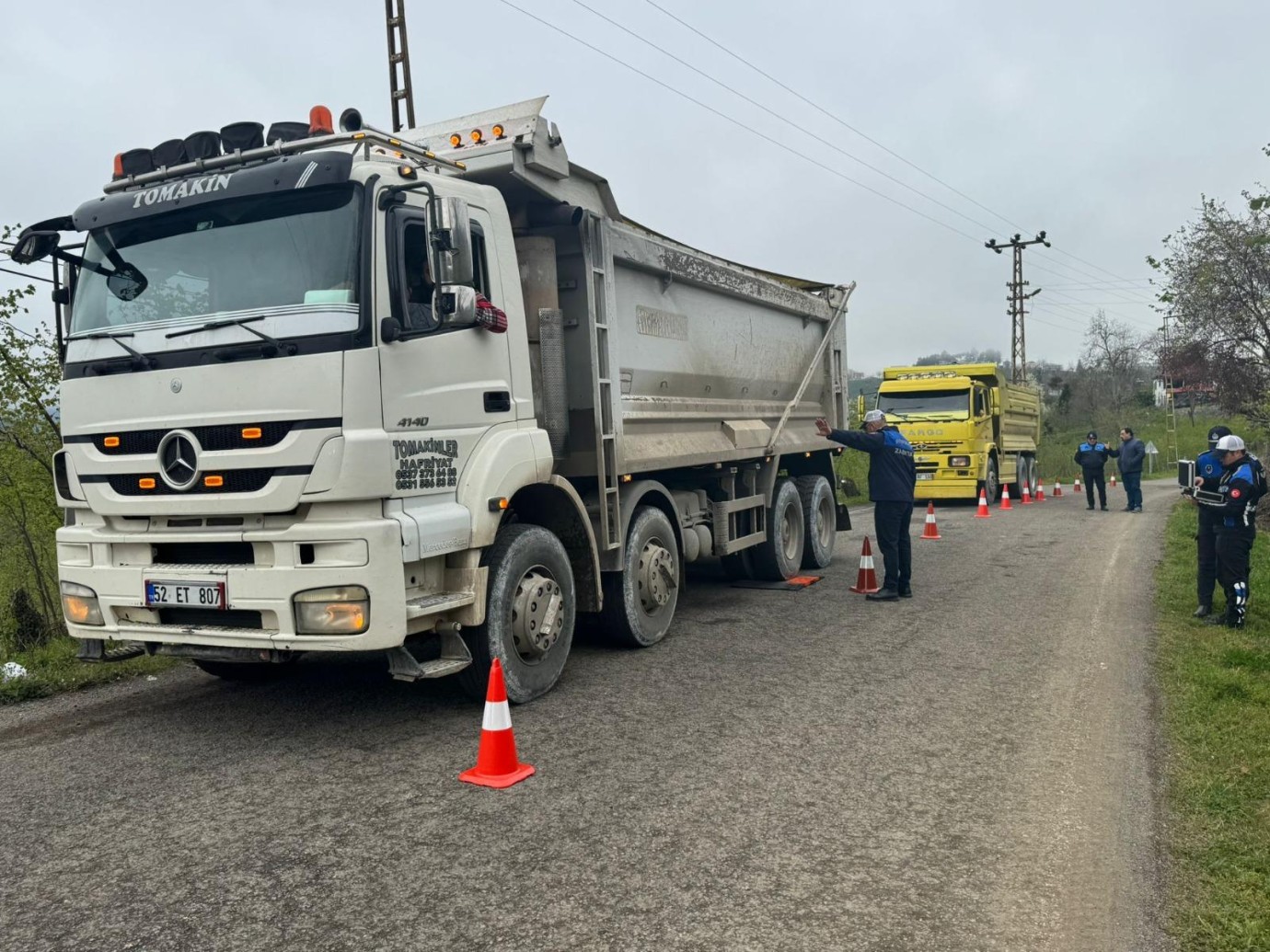 Ağır Tonajlı Araçlara Sıkı Denetim