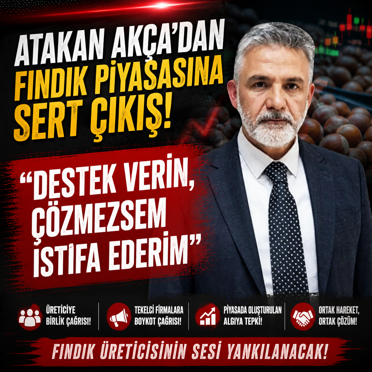 Destek Verin, Çözmezsem İstifa Ederim