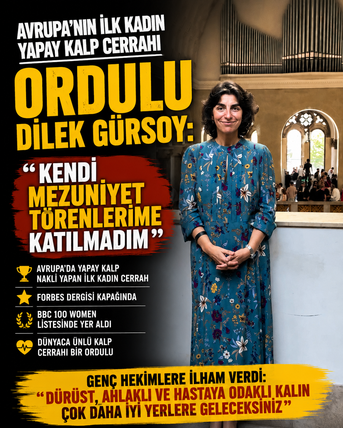 Ordu'nun Gururu Dilek Gürsoy Dünyaya İlham Vermeye Devam Ediyor
