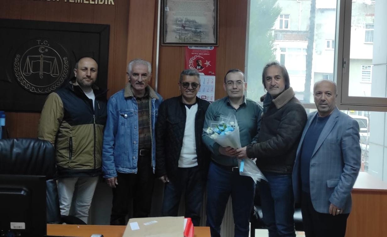 Ünye’nin Gururu Yunus Ateş’e Tebrik Ziyareti