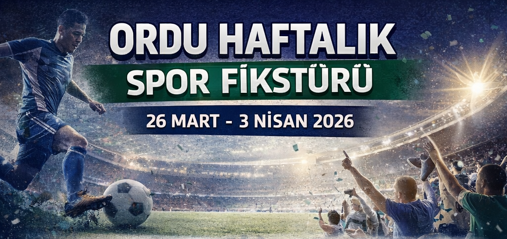 Ordu’da Haftalık Spor Programı Açıklandı
