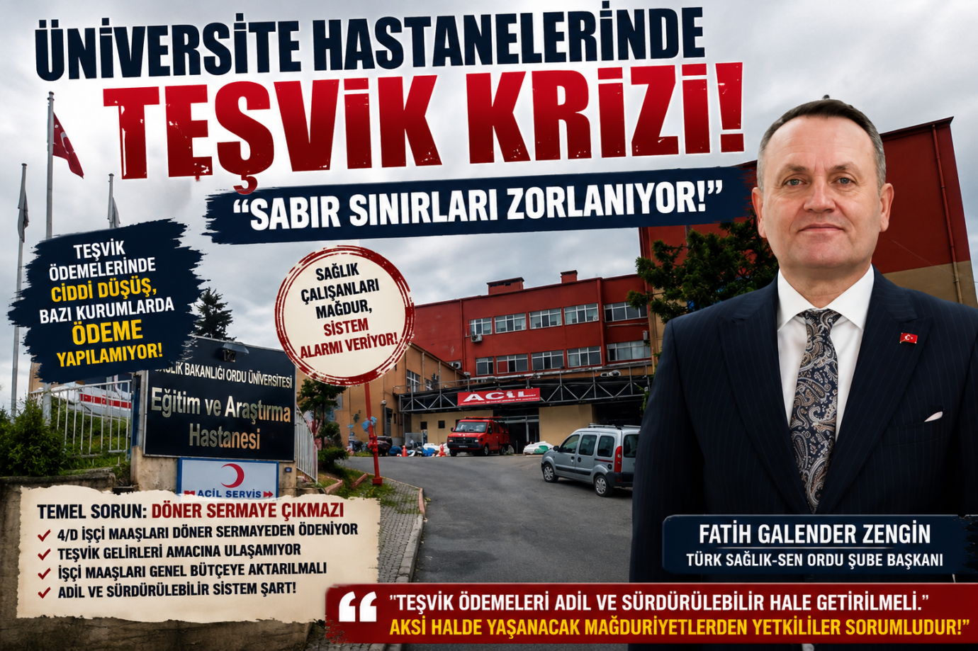 Üniversite Hastanelerinde Teşvik Alarmı: Sağlık Çalışanları İsyanda!