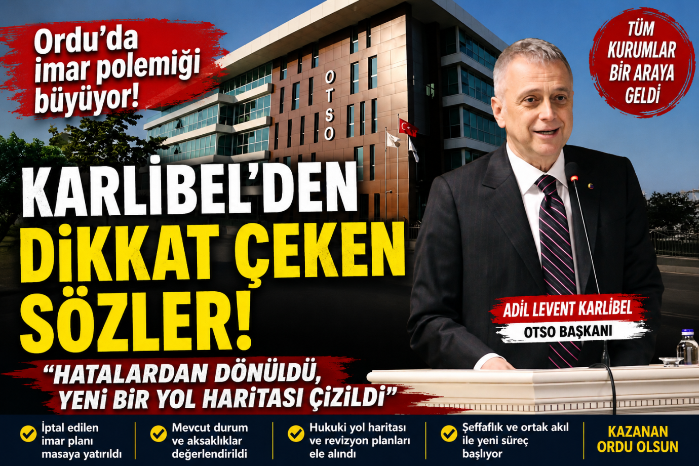 İmar Krizinde Yeni Dönem! Karlıbel: 