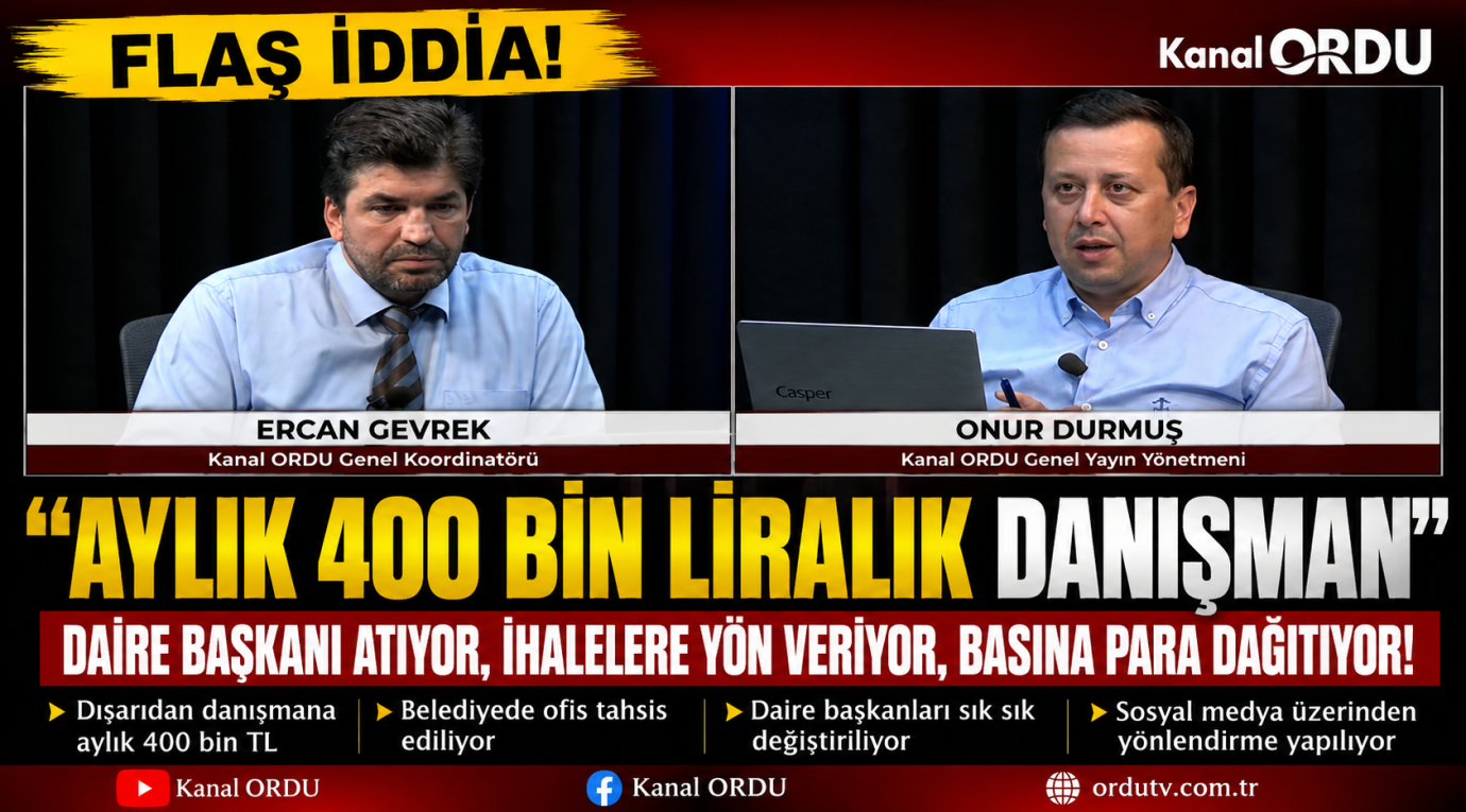 AYLIK 400 BİN LİRALIK DANIŞMAN