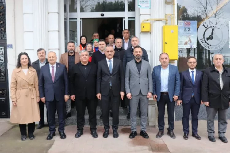 ÜTB Başkanı Mustafa Uslu, Ünye’de yürütülen yatırımların tamamlanmasını istedi.