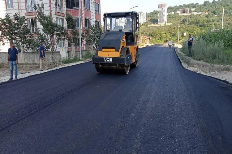 Fatsa'da bazı mahalleler ilk kez asfalt görecek..