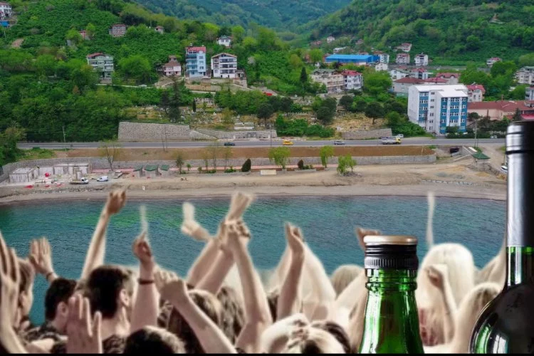 ORKENT’in İşlettiği Plaj Alkollü Parti Arenasına Dönüşüyor