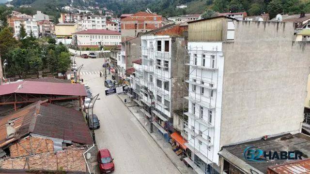 Gölköy’de 70 Binanın Cephesini Yenileyecek Dönüşüm Sürüyor