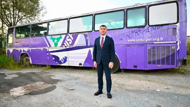 Orduspor’un Efsane Takım Otobüsü Müzeye Dönüştürülüyor