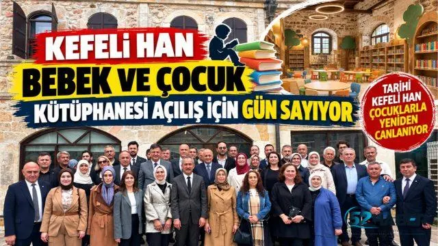 ÜNYE’DE TARİHİ KEFELİ HAN, BEBEK VE ÇOCUK KÜTÜPHANESİ OLARAK HİZMETE AÇILMAYA HAZIRLANIYOR